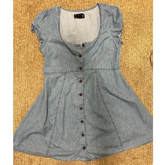 ASOS Maternity | Dresses | Asos Design Denim Maternity Dress Size 8 |  Poshmark